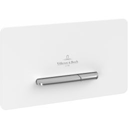 Villeroy & Boch Supreo przycisk spłukujący do WC Glass Glossy White V99442RE