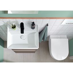 Villeroy & Boch Subway 2.0 miska WC wisząca bez kołnierza biały 5614A101