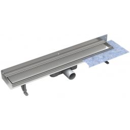 Besco Virgo Next Duo odpływ prysznicowy liniowy 60 cm chrom szczotkowany OL-60-VND