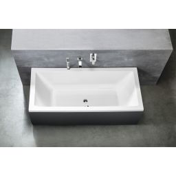 Aqualine Nisa wanna prostokątna 180x70 cm biała A1870