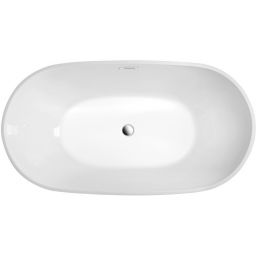 Aqualine Douro wanna wolnostojąca 150x81,5 cm owalna biała E1850