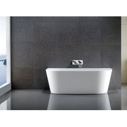 Aqualine Tajo wanna wolnostojąca przyścienna 170x80 cm akrylowa biała E1980