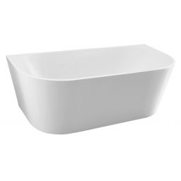 Aqualine Tajo wanna wolnostojąca przyścienna 170x80 cm akrylowa biała E1980