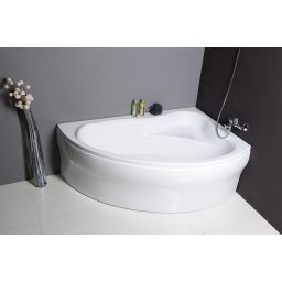 Aqualine Orava wanna narożna 148x90 cm prawa biała G1591