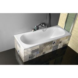 Aqualine Jizera wanna prostokątna 180x80 cm biała G1880