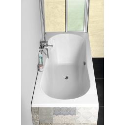 Aqualine Jizera wanna prostokątna 180x80 cm biała G1880