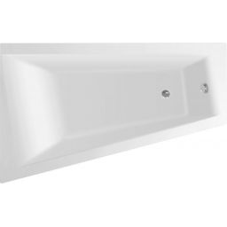 Aqualine Metuje wanna narożna 160x100 cm lewa biała G2610
