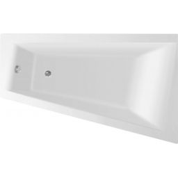Aqualine Metuje wanna narożna 160x100 cm prawa biała G2611