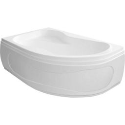 Aqualine Cidlina wanna narożna 150x105 cm lewa biała G3618