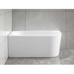 Aqualine Tibera wanna przyścienna 140x70 cm biała E1066