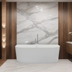 Balneo Viva wanna przyścienna 170x80 cm owalna biała J0101010102-3