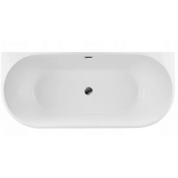 Balneo Viva wanna przyścienna 170x80 cm owalna biała J0101010102-3