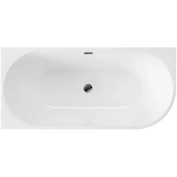 Balneo Avola wanna wolnostojąca 150x75 cm lewa owalna biała J0101010502-3