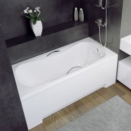 Besco Aria wanna prostokątna 140x70 cm biała #WAA-140-PA
