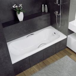 Besco Aria ProSafe wanna prostokątna 140x70 cm biała #WAA-140-PS