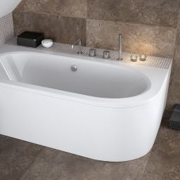 Besco Avita wanna narożna 169x75 cm lewa biała #WAV-170-NL