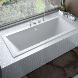 Besco Quadro Slim wanna prostokątna Slim 170x75 cm biała #WAQ-170-SL