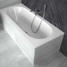 Besco Vitae wanna prostokątna Slim 169,5x75 cm biała #WAV-170-SL