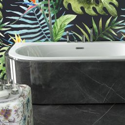 Besco Avita Slim+ wanna narożna Slim 150x74,5 cm prawa biała #WAV-150-NPP