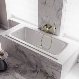 Besco Talia Slim wanna prostokątna Slim 150x70 cm biała #WAT-150-SL