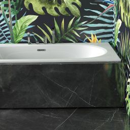 Besco Avita Slim+ wanna narożna Slim 169x75 cm prawa biała #WAV-170-NPP