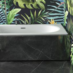 Besco Avita Slim+ wanna narożna Slim 179,5x80 cm prawa biała #WAV-180-NPP