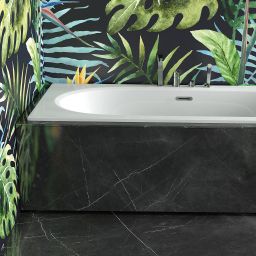 Besco Avita Slim+ wanna narożna Slim 150x74,5 cm lewa biała #WAV-150-NLP