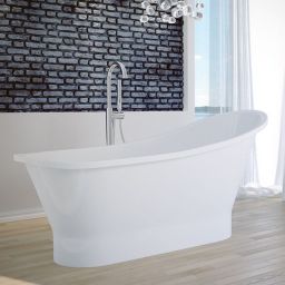 Besco Gloria wanna wolnostojąca 160x68 cm biała #WMD-160-GLC