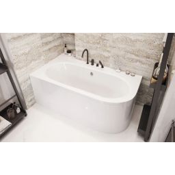 Besco Avita wanna narożna 170x75 cm lewa biała AVL-170-O-BI
