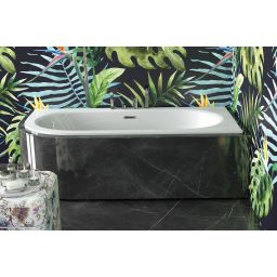 Besco Avita Slim+ wanna narożna Slim 150x74,5 cm prawa biała #WAV-150-NPP