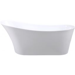 Besco Calima wanna wolnostojąca 170x74 cm owalna biała #WAS-170-C