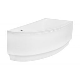 Besco Praktika obudowa do wanny 150 cm prawa biała OAP-150-NP