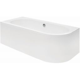 Besco Avita obudowa do wanny 180 cm uniwersalna biała OAV-180-NS