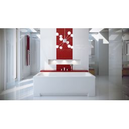 Besco Optima wanna prostokątna 170x70 cm biała #WAO-170-PK