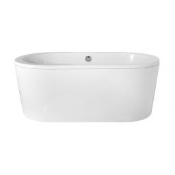 Besco Victoria wanna wolnostojąca 160x75 cm owalna biała #WKV-160-WO