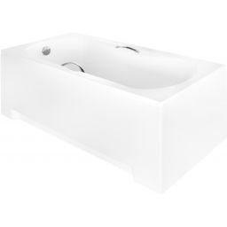 Besco Aria Plus wanna prostokątna 130x70 cm biała #WAA-130-PU