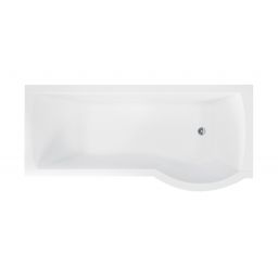 Besco Inspiro wanna z parawanem 149,5x79,5 cm prawa biała #WAI-150-NPR