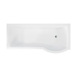 Besco Inspiro wanna z parawanem 159,5x69,5 cm prawa biała #WAI-160-NPR