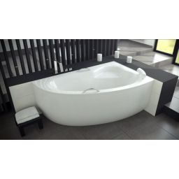 Besco Natalia wanna narożna 150x100 cm prawa biała #WAN-150-NP