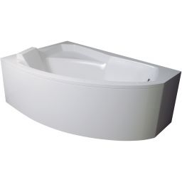 Besco Rima wanna narożna 130x85 cm lewa biała #WAR-130-NL