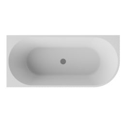 Besco Denaya wanna przyścienna 170x78 cm biała #WAS-170-DLW