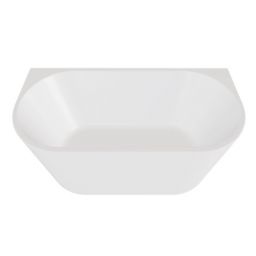 Besco Vica wanna przyścienna 169x80 cm owalna biała #WAS-170VNBO