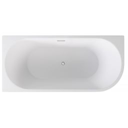 Besco Zoya wanna przyścienna 150x75 cm prostokątna biała #WAS-150-ZL