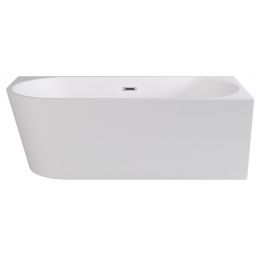 Besco Zoya wanna przyścienna 150x75 cm prostokątna biała #WAS-150-ZP