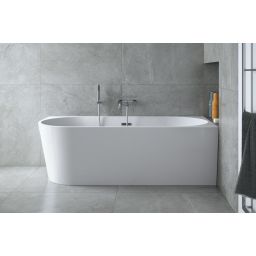 Besco Zoya wanna przyścienna 150x75 cm prostokątna biała #WAS-150-ZP