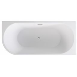 Besco Zoya wanna przyścienna 150x75 cm prostokątna biała #WAS-150-ZP