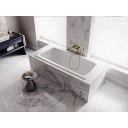 Besco Talia Slim wanna prostokątna Slim 150x70 cm biała #WAT-150-SL