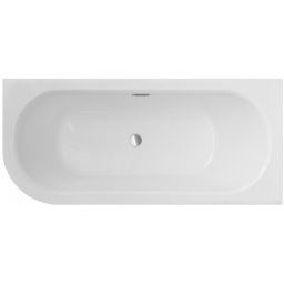 Besco Avita Slim+ wanna narożna Slim 150x74,5 cm prawa biała #WAV-150-NPP