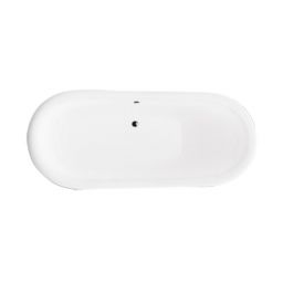 Besco Amelia wanna wolnostojąca 189x76,5 cm owalna biała #WKA-190W+B