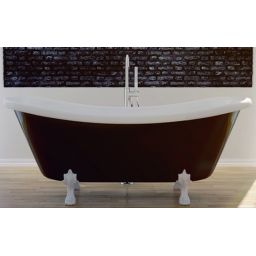 Besco Amelia wanna wolnostojąca 189x76,5 cm owalna biała #WKA-190W+B